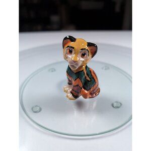 Ceramic Terra-cotta Multi Coloured Tiger Cub